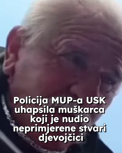 UHAPŠEN JE PREDATOR IZ CAZINA: Nudio neprimjerene stvari djevojčici