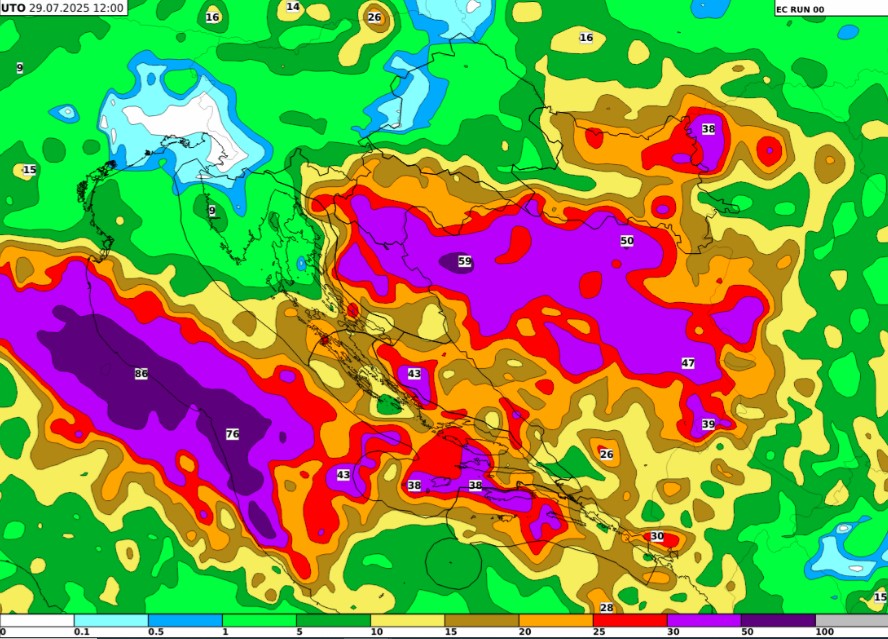 Dvostruki udar vremenskog fronta: DHMZ izdao posebno upozorenje za vikend, stižu oluje, tuča i nagli pad temperature