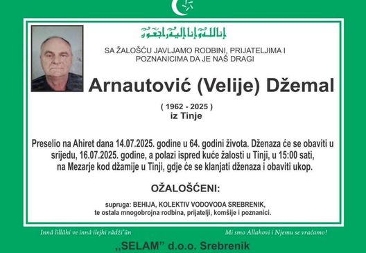 Tuga u Tinji: Otac preminuo nakon smrti oba sina, srce nije izdržalo bol
