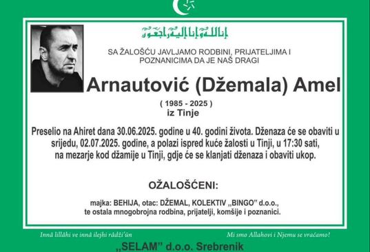 Tuga u Tinji: Otac preminuo nakon smrti oba sina, srce nije izdržalo bol