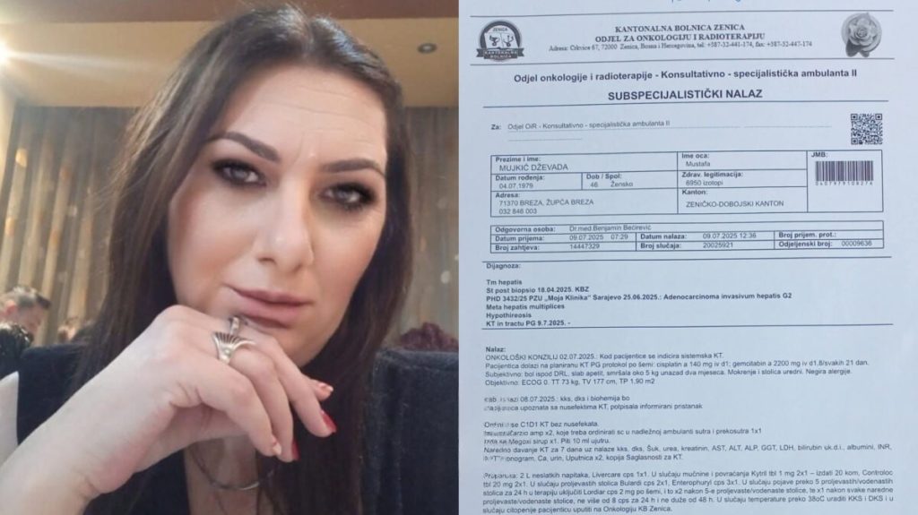 Hitan apel: Pomozimo Dževadi Mujkić u borbi protiv raka jetre