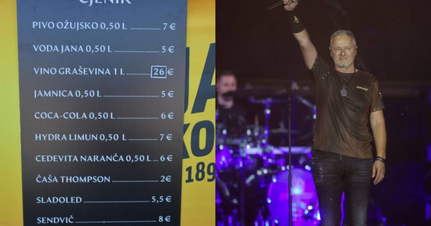 Ugostitelji na Thompsonovom koncertu u minusu: Gubitak i do 150.000 €, dok izvođač broji milione