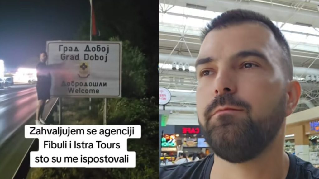 Bh. tiktoker Aljo najavio tužbu: Objavio snimke hotela i ugovor s agencijom