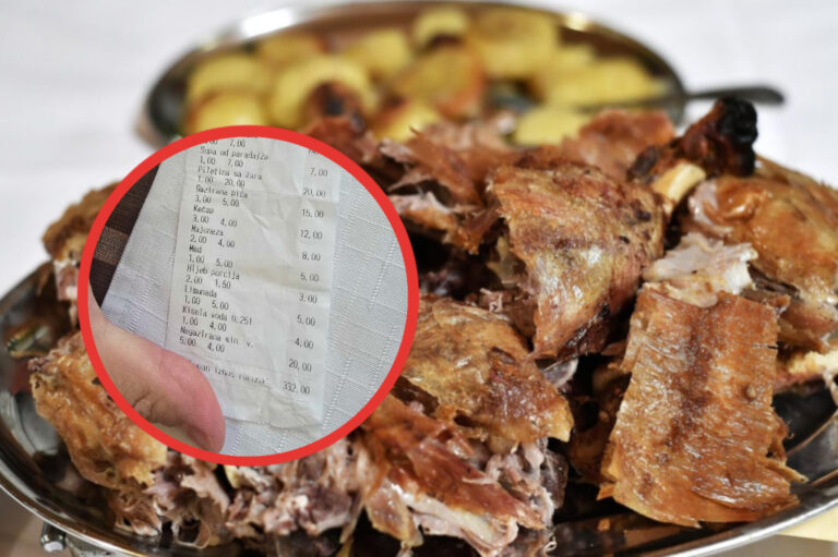 RAČUN OD 332 KM ZA RUČAK U JABLANICI ŠOKIRAO JAVNOST: Da li je jagnjetina postala luksuz za bogate? (FOTO)