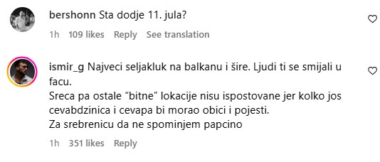 Masovna mržnja upućena na Nunija: Sta dodje 11. jula?