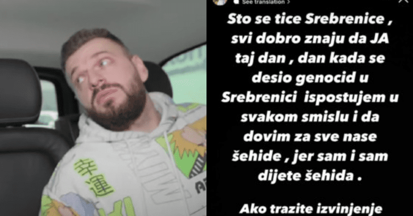 Nuni se izvinio zbog odgovora IShowSpeedu o Srebrenici: “Ako tražite izvinjenje, dobit ćete ga”