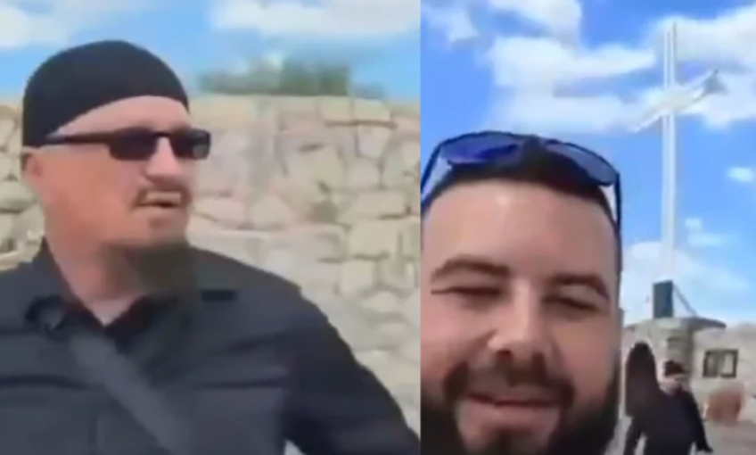 Uhapšeni zbog prijetnji kod spomenika HVO-u u Travniku: Objavljen snimak, reagovala policija