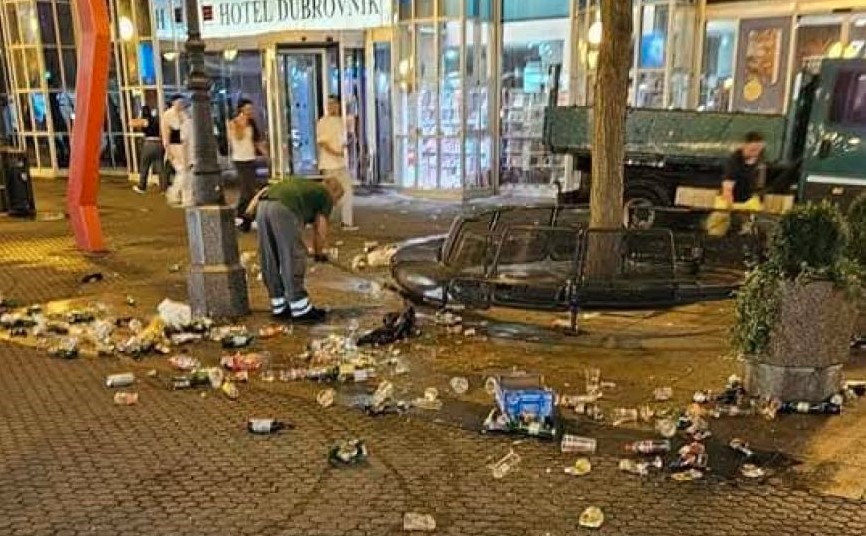 Zagreb pred Thompsonov koncert: Građani ogorčeni zbog nagomilanog otpada u centru grada