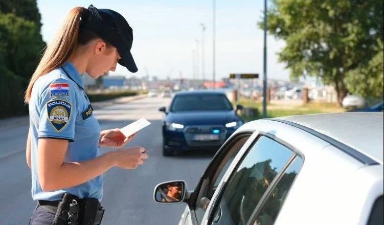 Vozač iz BiH uhvaćen bez dozvole u Zadru, dobio kaznu od 2.700 KM i zabranu vožnje!