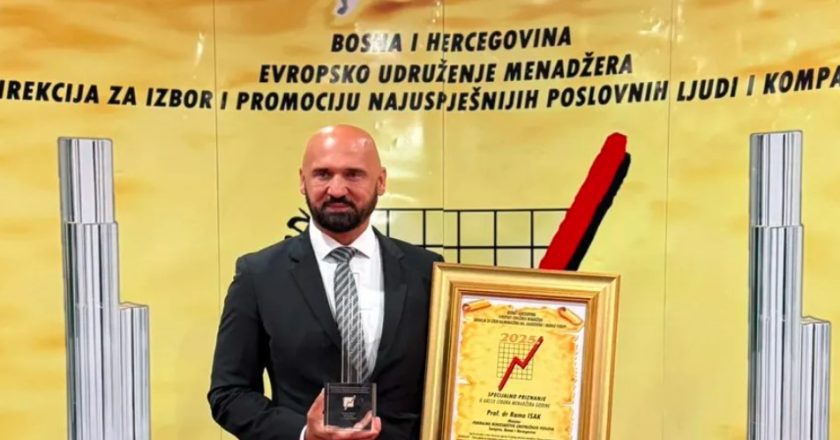 Ramo Isak proglašen „Evropskim najministrom“ za izuzetan doprinos sigurnosti u BiH