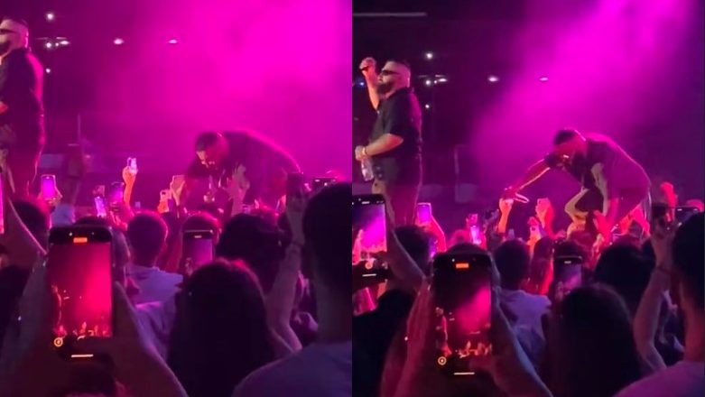 Jala Brat ponovo pao sa bine, fanovi se šale: “Nije nastup ako ne padne!”