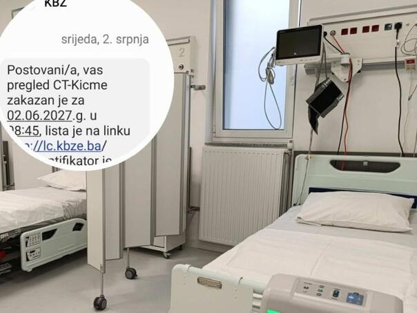 Nevjerovatno: Pacijentu u Zenici zakazan pregled kičme za 2027. godinu