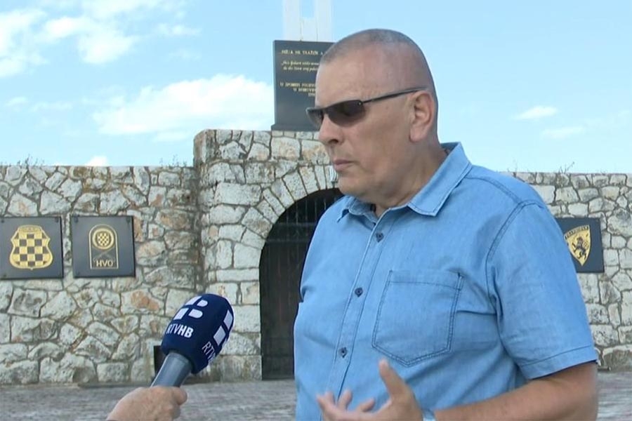 Ilija Nakić o incidentu na Pješčari: "Ovdje je spašena Bosna i Hercegovina, a hrvatska krv prolivena za slobodu ne smije biti zaboravljena"