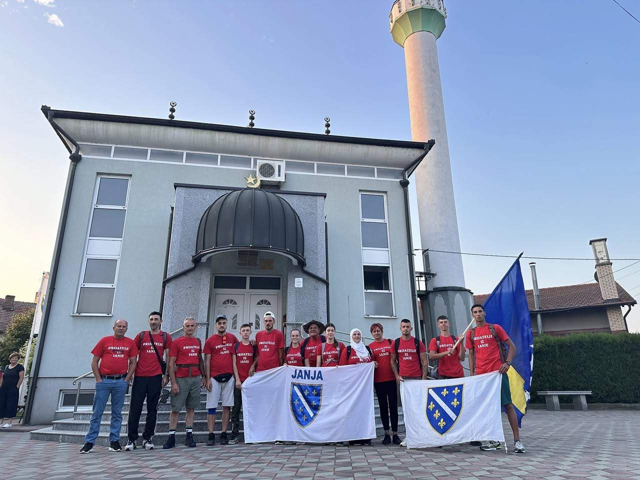 Grupa od 14 džematlija iz Janje krenula na Marš mira prema Nezuku