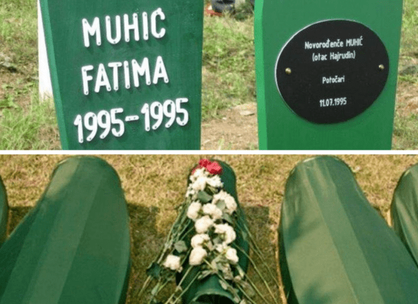 Fatima Muhić beba ubijena u Srebrenici: Bez odjeće stavljena u kesu, pronađena u masovnoj grobnici