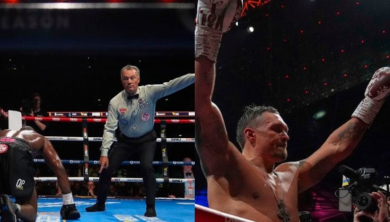 Usik pregazio Dubou: Nokaut u petoj rundi pred punim Vemblijem