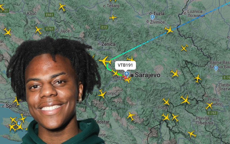 UŽIVO: IShowSpeed stigao u Sarajevo, očekuje se spektakl s Baščaršije
