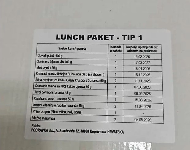 Šta su policajci dobili za jelo na Thompsonovom koncertu? “Da gulaš iz konzerve grijem na suncu?”