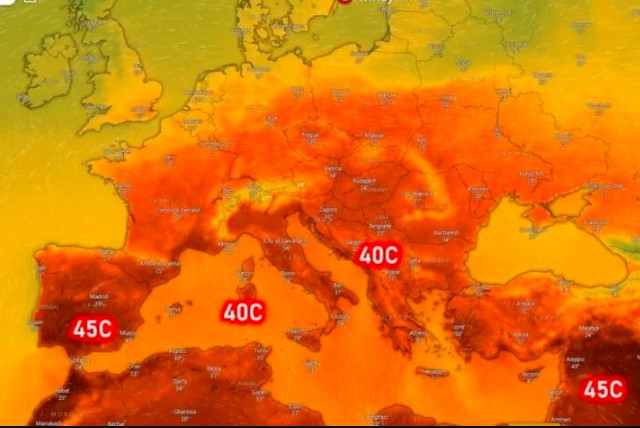 Rekordne temperature širom Evrope: Ljekari savjetuju mjere opreza