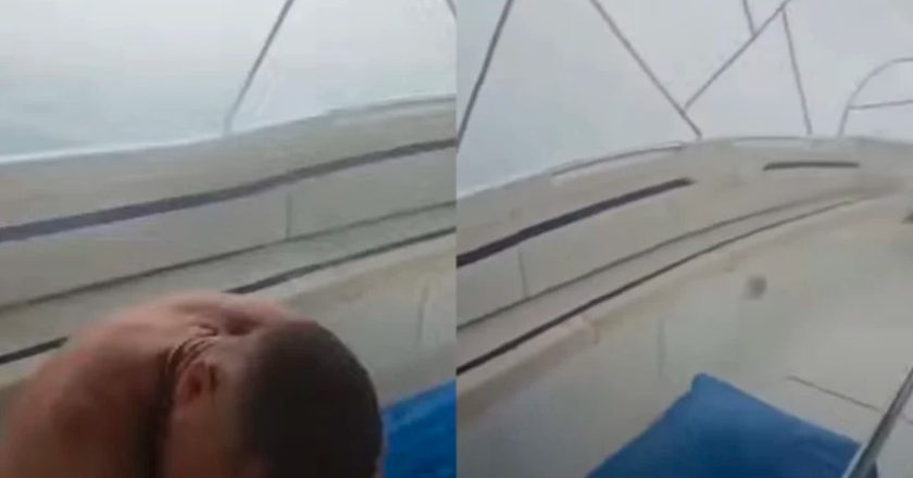 Drama na moru kod Splita: Nevrijeme zahvatilo čovjeka u brodici, trajekt oštetio dva plovila