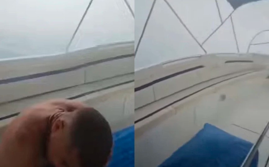 Drama na moru kod Splita: Nevrijeme zahvatilo čovjeka u brodici, trajekt oštetio dva plovila