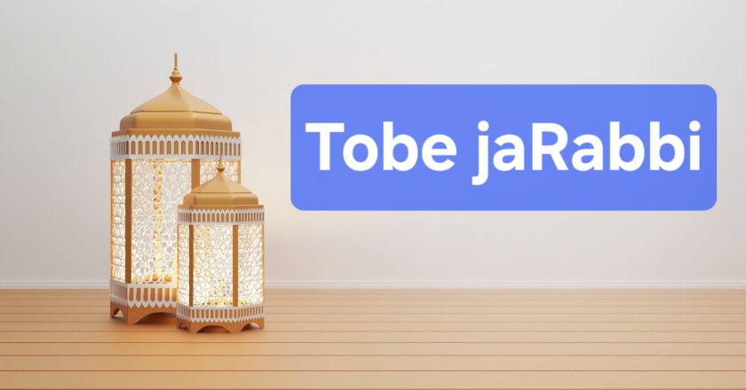 „Tobe ja rabbi“ – izrečeno nesvjesno, a znači mnogo