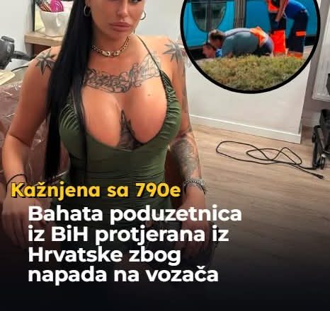 Bahata poduzetnica iz BiH izbačena iz Hrvatske nakon incidenta s vozačem tramvaja