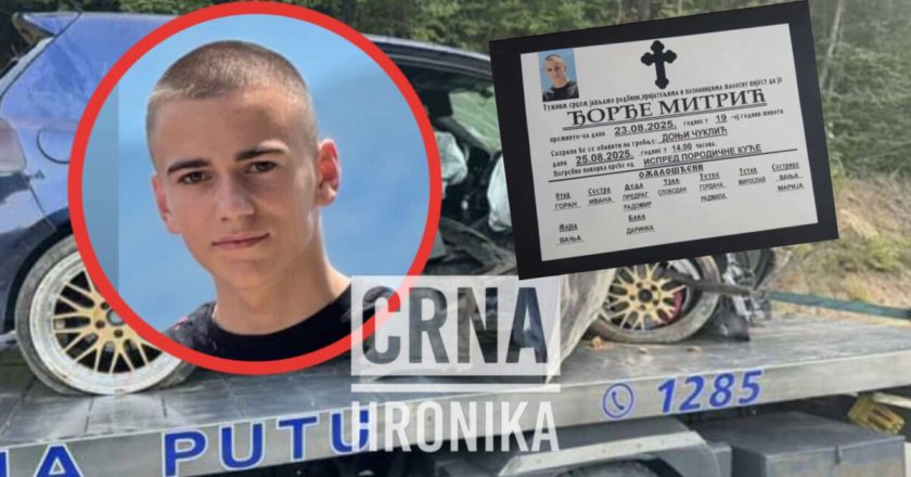 Datum sahrane mladog Đorđa poznat: Zajednica oplakuje prerani odlazak