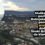 Muškarac pozivao Bošnjake da ponesu oružje i dođu u Široki Brijeg da klanjaju