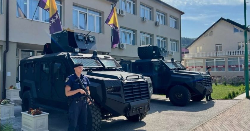 MUP BPK dobio dva moderna oklopna vozila vrijedna 2,7 miliona KM