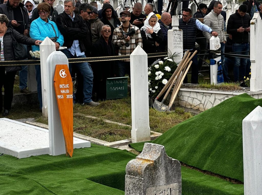 Ovo je mjesto gdje će biti ukopan Halid Bešlić