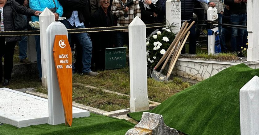 Ovo je mjesto gdje će biti ukopan Halid Bešlić