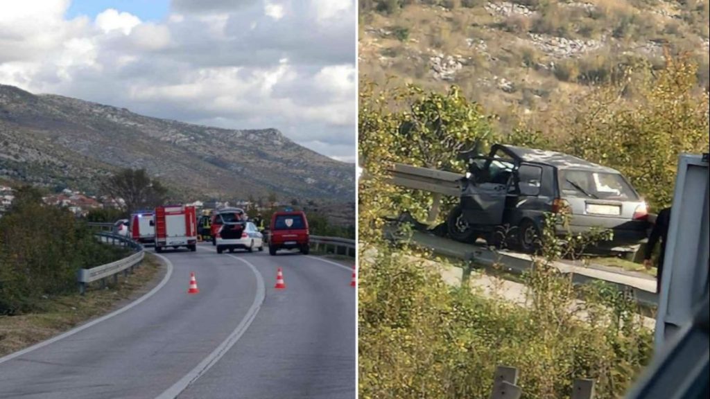 Tragedija kod Mostara: Težak sudar na putu Mostar – Nevesinje