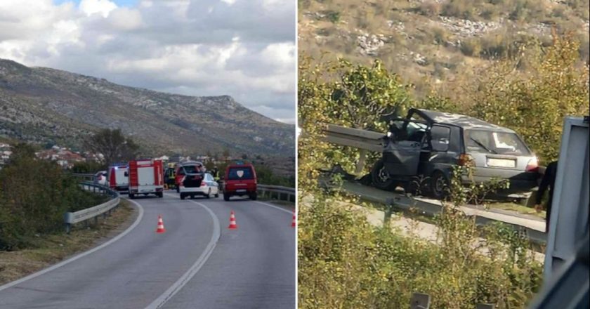 Tragedija kod Mostara: Težak sudar na putu Mostar – Nevesinje