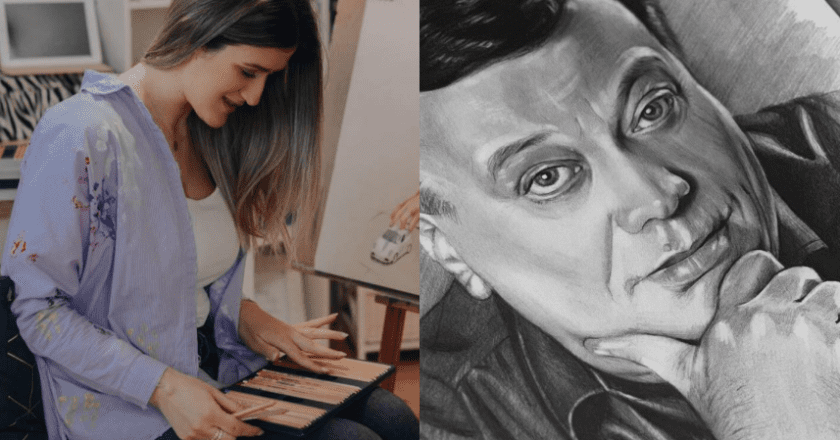 Mostarska umjetnica prodala portrete Halida Bešlića i donirala sav novac Pomozi.ba