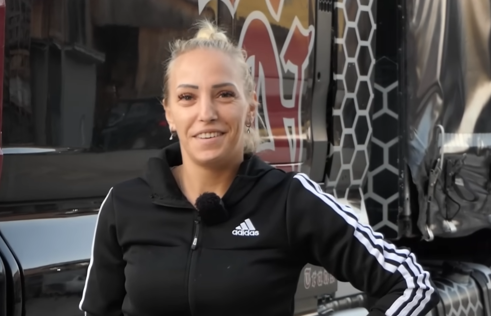 Kamion od 40 tona je njen dom, vozi za Tursku bez problema