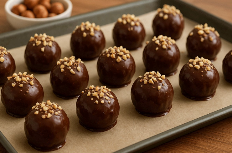 Domaće ferero kuglice: Bolje od originala, gotove za 20 minuta bez pečenja!