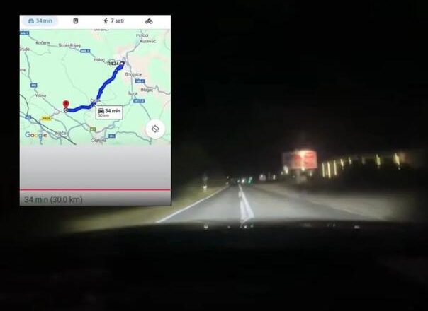 Za 17 minuta stigao od Ljubuškog do Mostara: Policija uhapsila vozača zbog divljačke vožnje