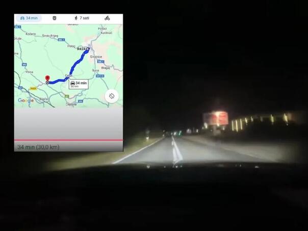 Za 17 minuta stigao od Ljubuškog do Mostara: Policija uhapsila vozača zbog divljačke vožnje