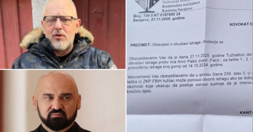 Obustavljena istraga protiv Amira Pašića Faće: Tužilaštvo KS utvrdilo da nije prijetio ministru Rami Isaku