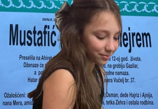 Preminula dvanaestogodišnja Mejrem Mustafić