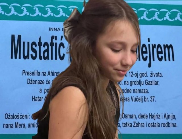 Preminula dvanaestogodišnja Mejrem Mustafić