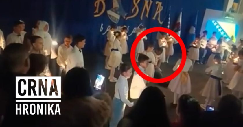 Prekinuta priredba u Sarajevu: Muškarac ušao na priredbu bez dozvole i sjeo među djecu