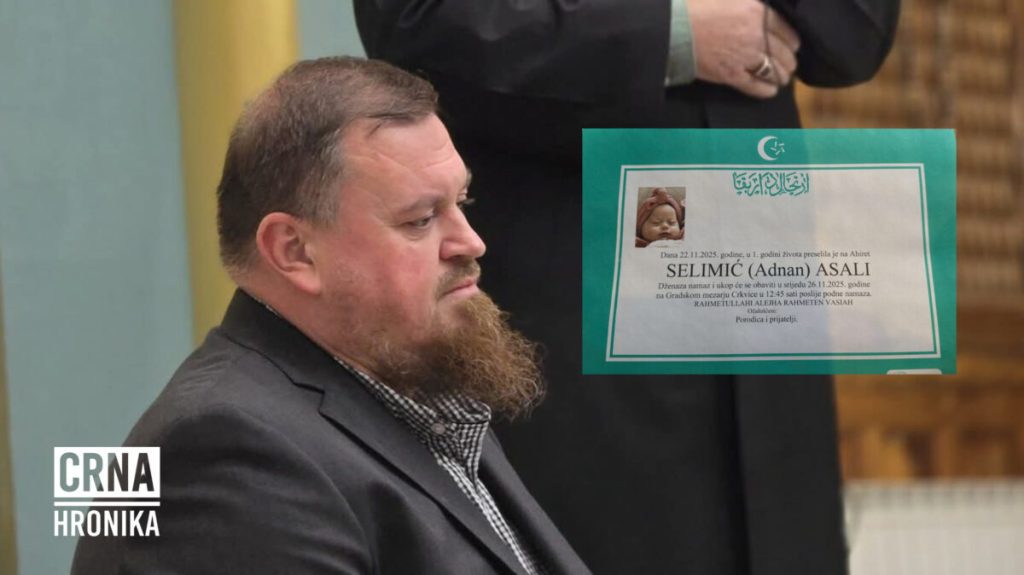 Emotivna poruka efendije Hećimovića: “Danas sam predvodio dženazu jednoj maloj djevojčici. Imala je devet mjeseci”