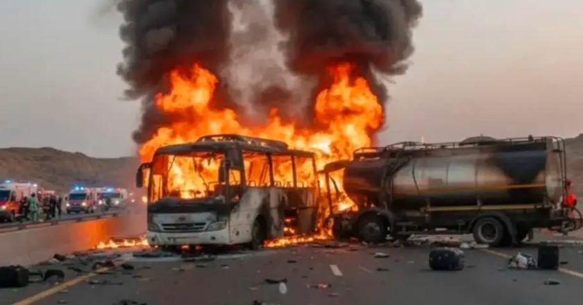 TRAGEDIJA U SAUDIJSKOJ ARABIJI: U požaru autobusa poginulo 45 hodočasnika koji su putovali iz Meke u Medinu