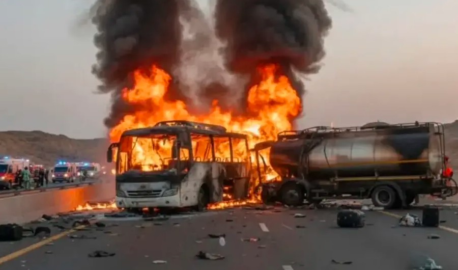 TRAGEDIJA U SAUDIJSKOJ ARABIJI: U požaru autobusa poginulo 45 hodočasnika koji su putovali iz Meke u Medinu