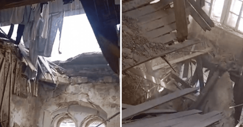 Izbjegnuta tragedija u Mostaru: Urušio se kompletan strop ambulante porodične medicine, osoblje i pacijenti pobjegli u posljednji tren (VIDEO)