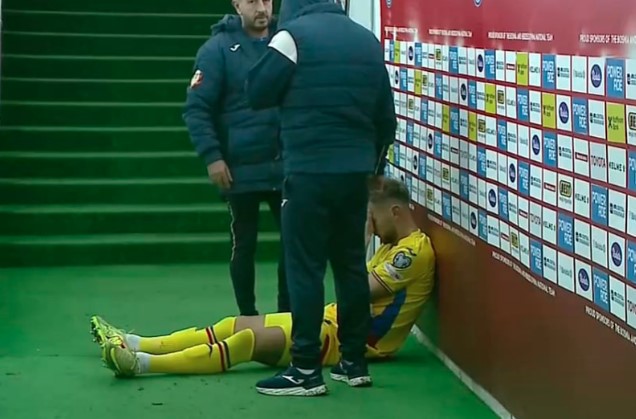 PROVOCIRALI PA ZAVRŠILI U SUZAMA: Kamere uhvatile rumunskog igrača nakon isključenja