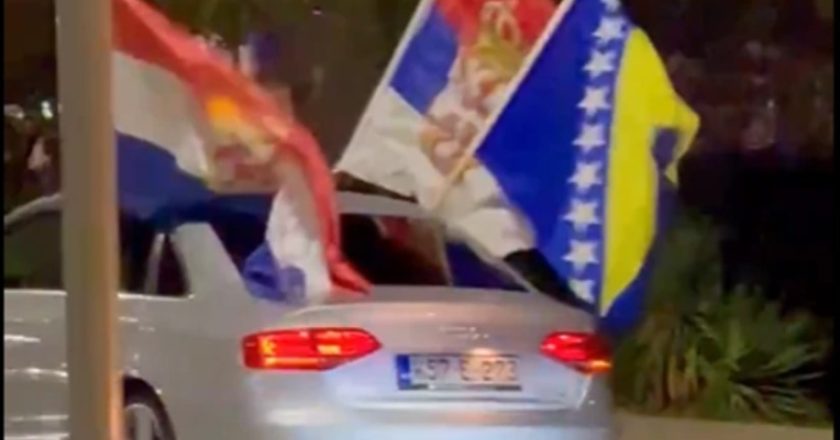 MOSTAR STAO ZBOG SVADBE: Tri zastave u svatovima oduševile regiju i poslale snažnu poruku zajedništva (VIDEO)