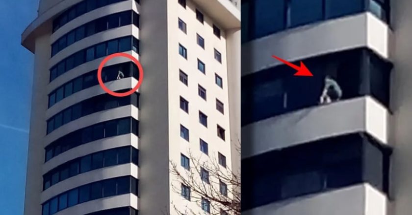 Opasan prizor iz Tuzle: Žena rizikovala život čisteći prozor na visokom spratu zgrade bez zaštite